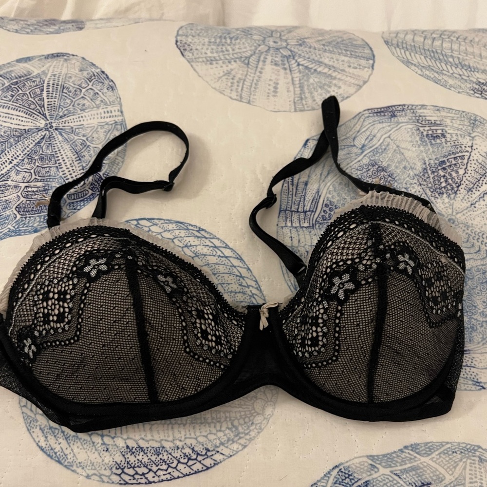 black bra